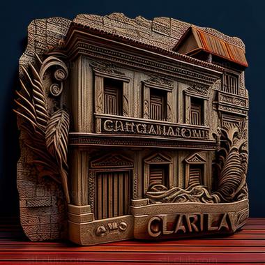 3D model Guarenas in Venezuela (STL)